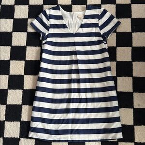 Phase Eight Navy and White Striped Mini-Dress | UK 8